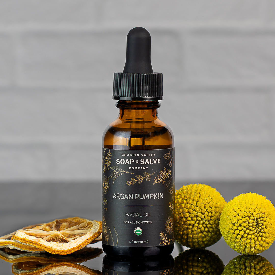 Facial Oil: Argan Pumpkin From Chagrin Valley Soap & Salve