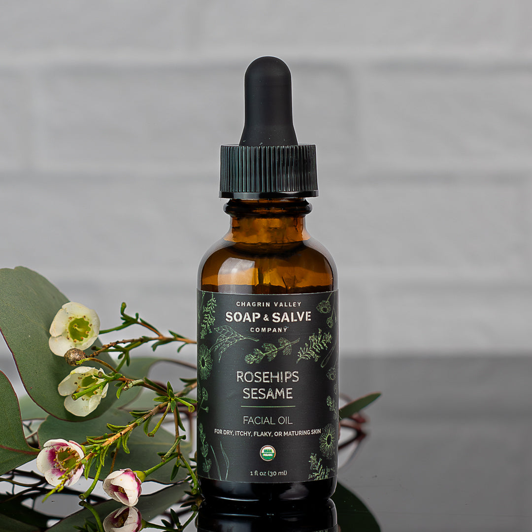 Facial Oil: Rosehips & Sesame From Chagrin Valley Soap & Salve