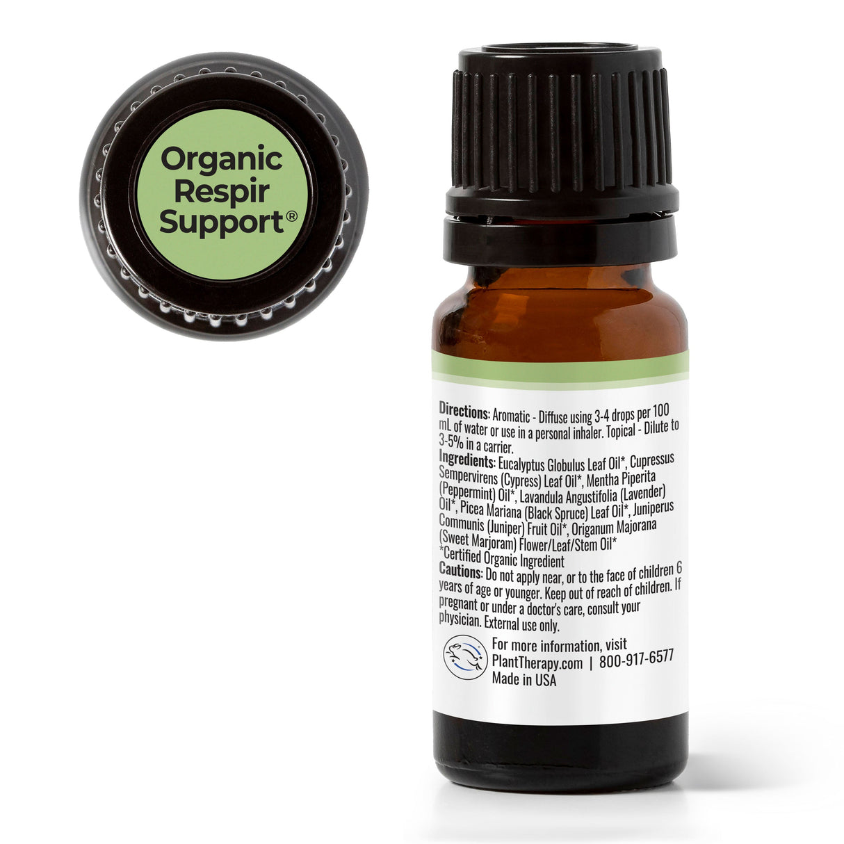 Organic Respir Support® Essential Oil Blend from Plant Therapy