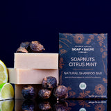 Shampoo Bar: Soapnuts Citrus Mint From Chagrin Valley Soap & Salve