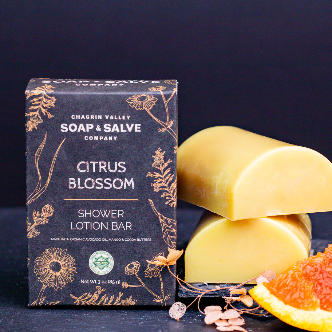 Shower Butter Bar: Citrus Blossom From Chagrin Valley Soap & Salve