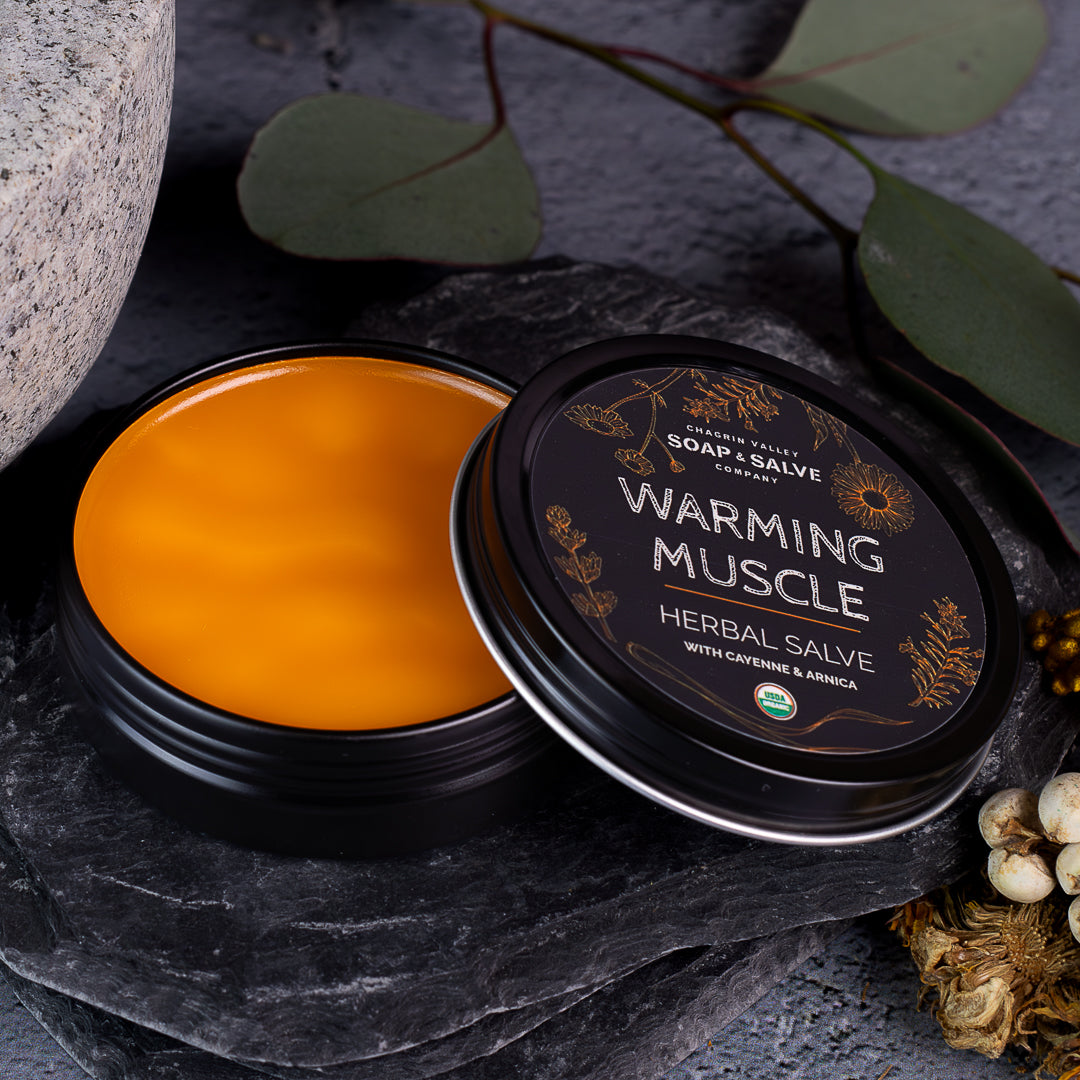 Salve: Warming Sore Muscle From Chagrin Valley Soap & Salve