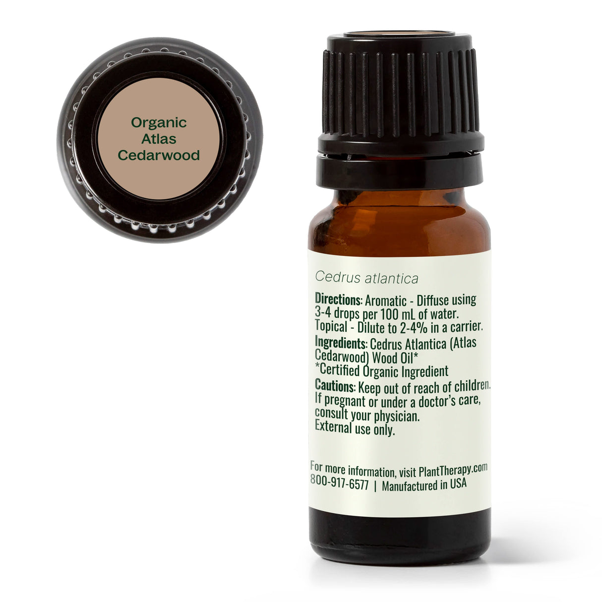 Organic Atlas Cedarwood Essential Oil from Plant Therapy