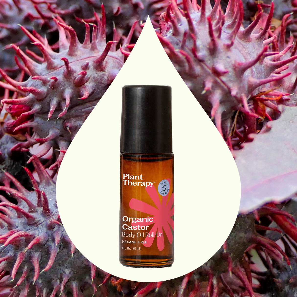 Organic Castor Body Oil Roll-On from Plant Therapy