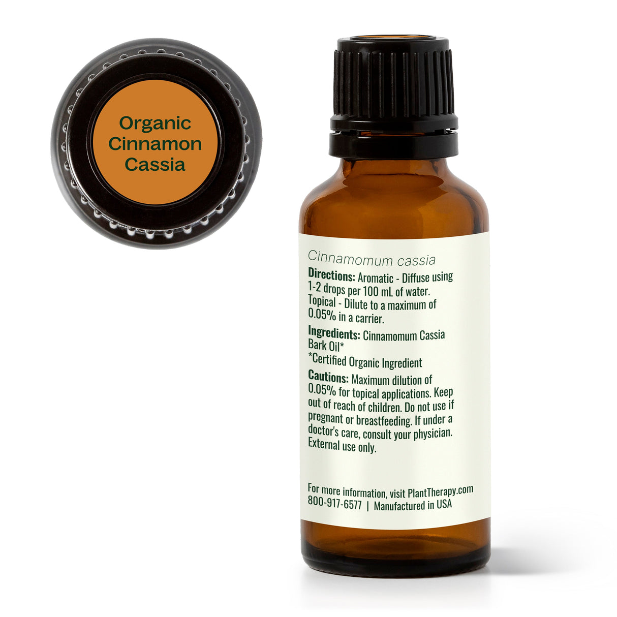 Organic Cinnamon Cassia Essential Oil from Plant Therapy
