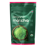 Organic Japanese Ceremonial Grade Matcha Green Tea Powder from Aprika Life
