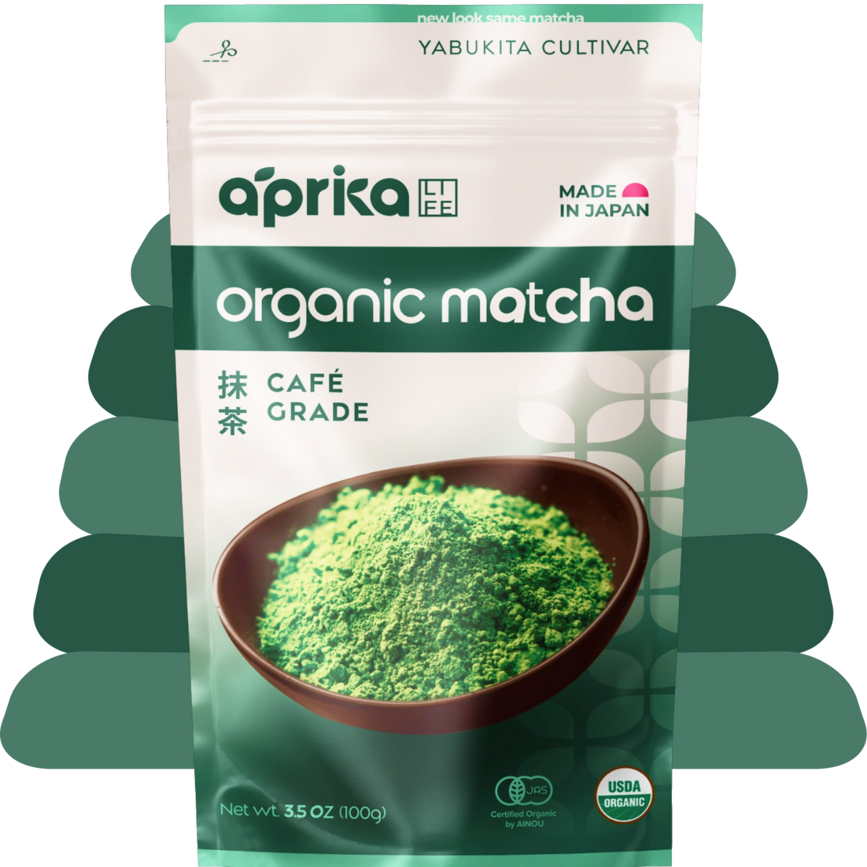 Organic Japanese Matcha Green Tea Powder from Aprika Life