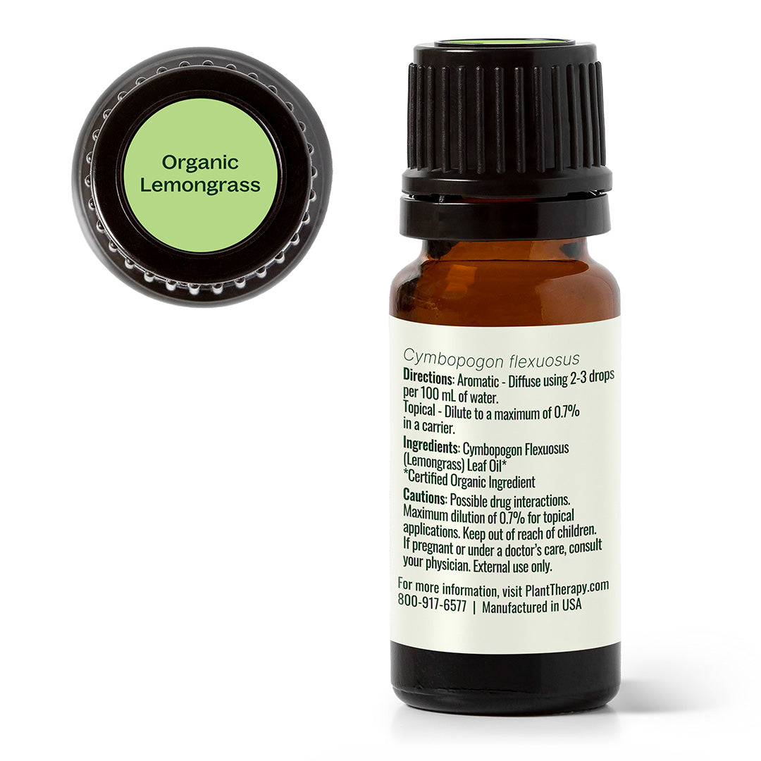 Organic Lemongrass Essential Oil from Plant Therapy
