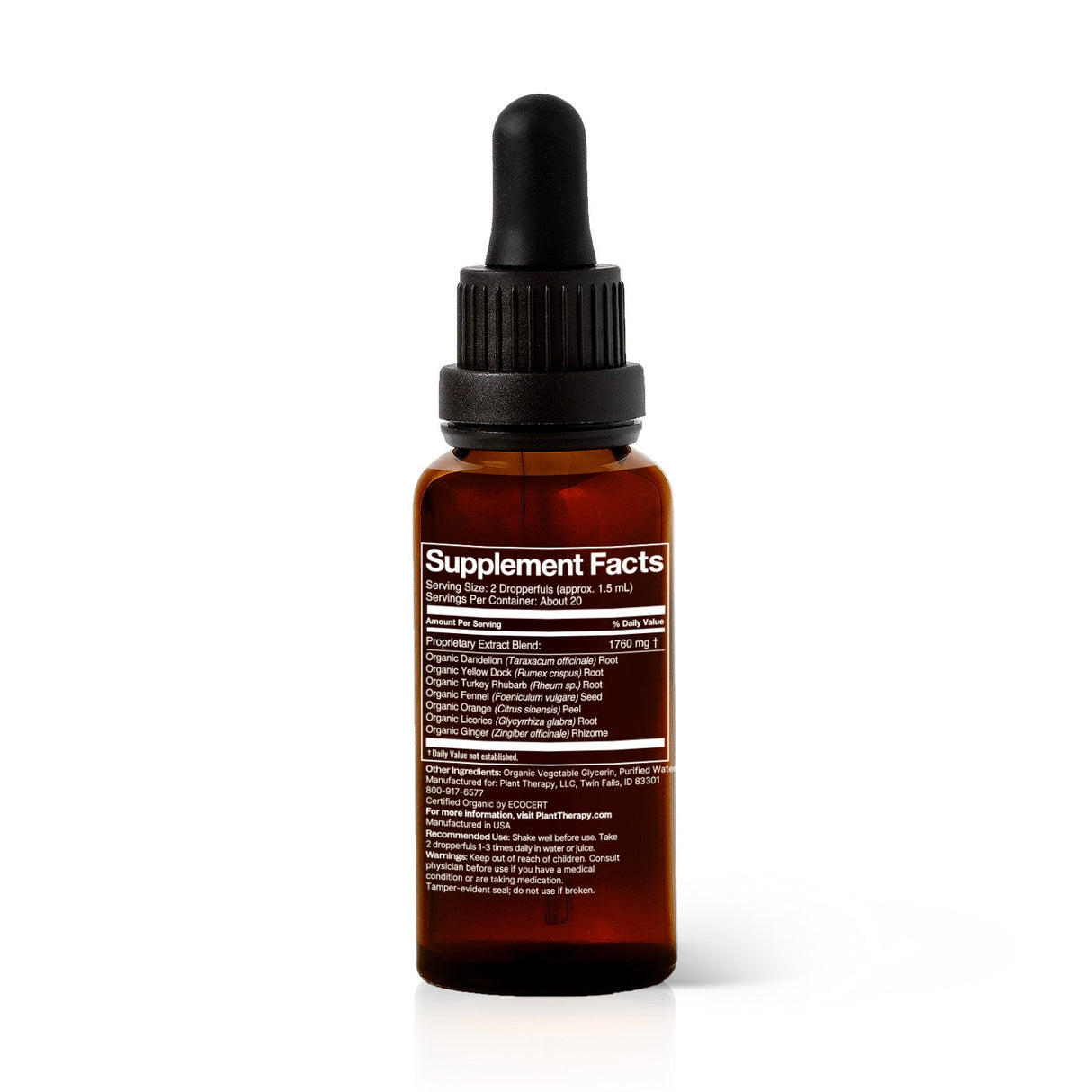 PoopEase Organic Herbal Supplement from Plant Therapy