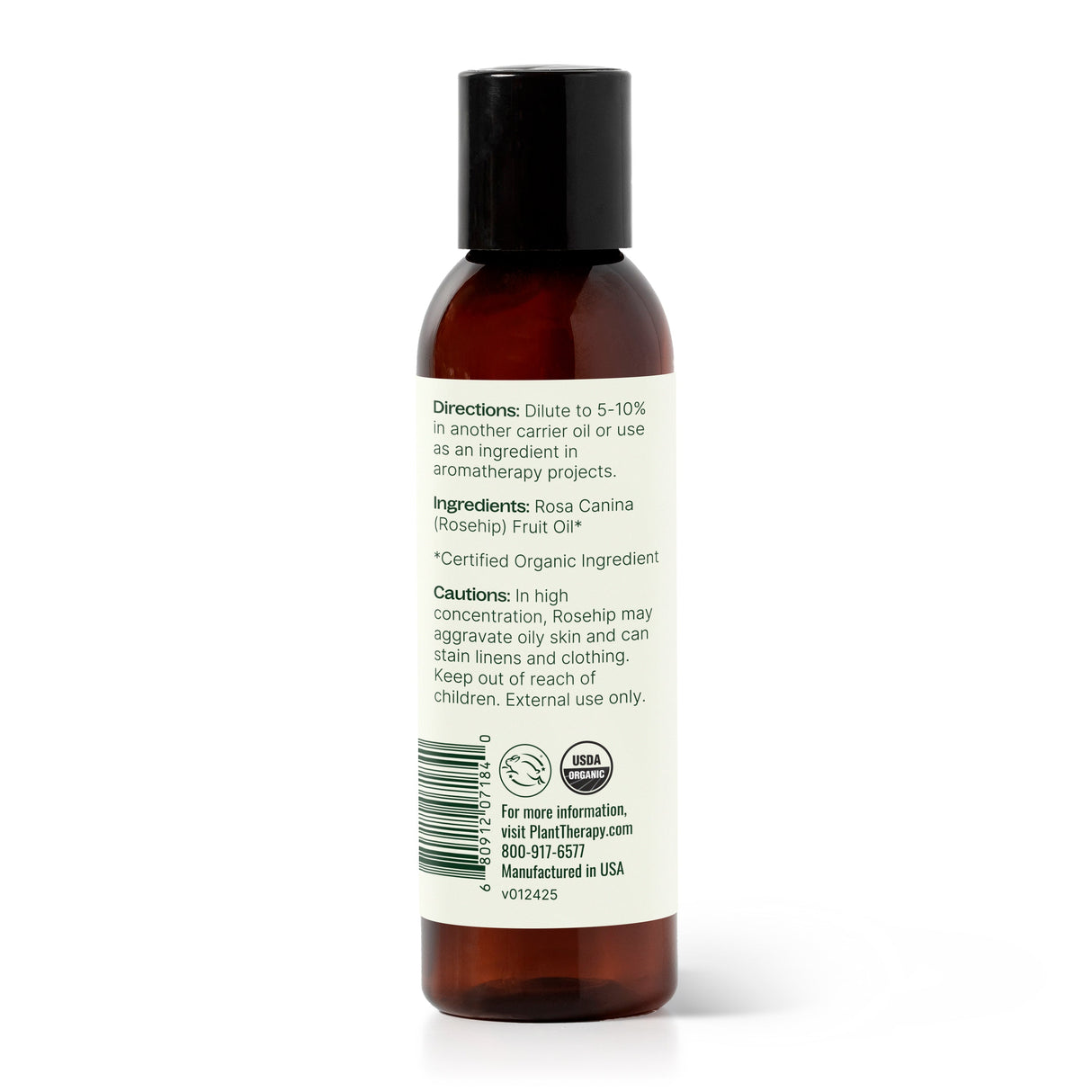 Organic Rosehip Carrier Oil Extra Virgin from Plant Therapy