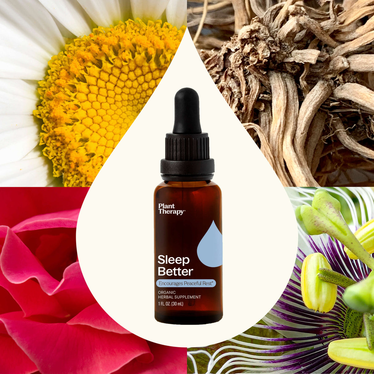 Sleep Better Organic Herbal Supplement from Plant Therapy