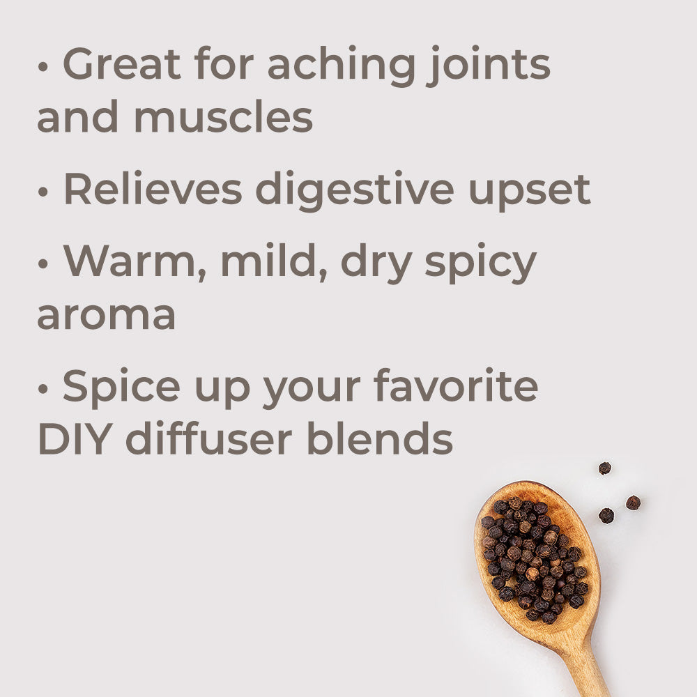 Organic Black Pepper Essential Oil from Plant Therapy
