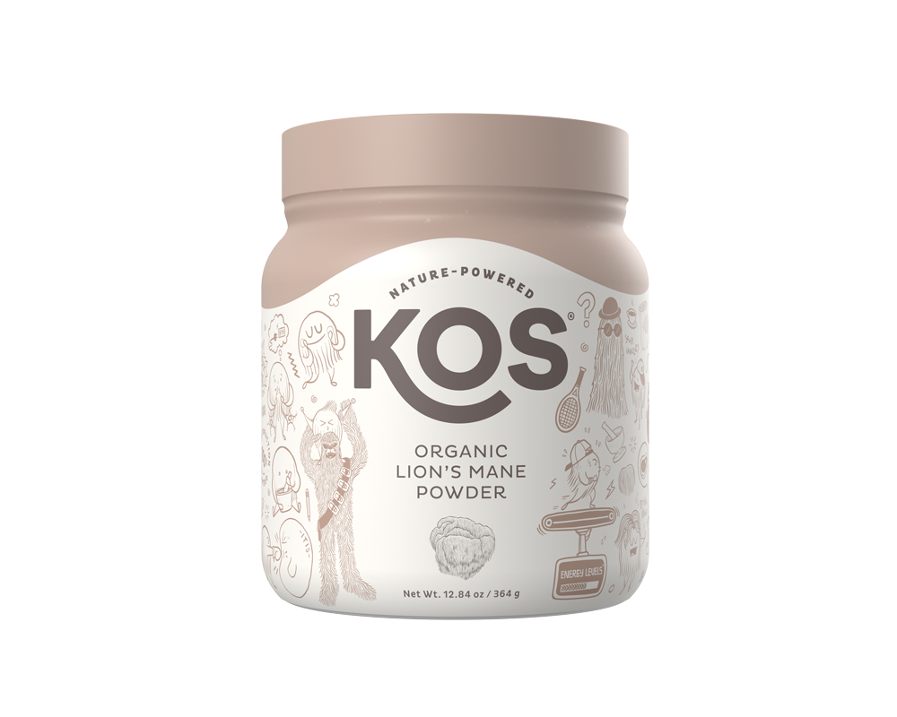 KOS Organic Lion's Mane Powder from KOS.com