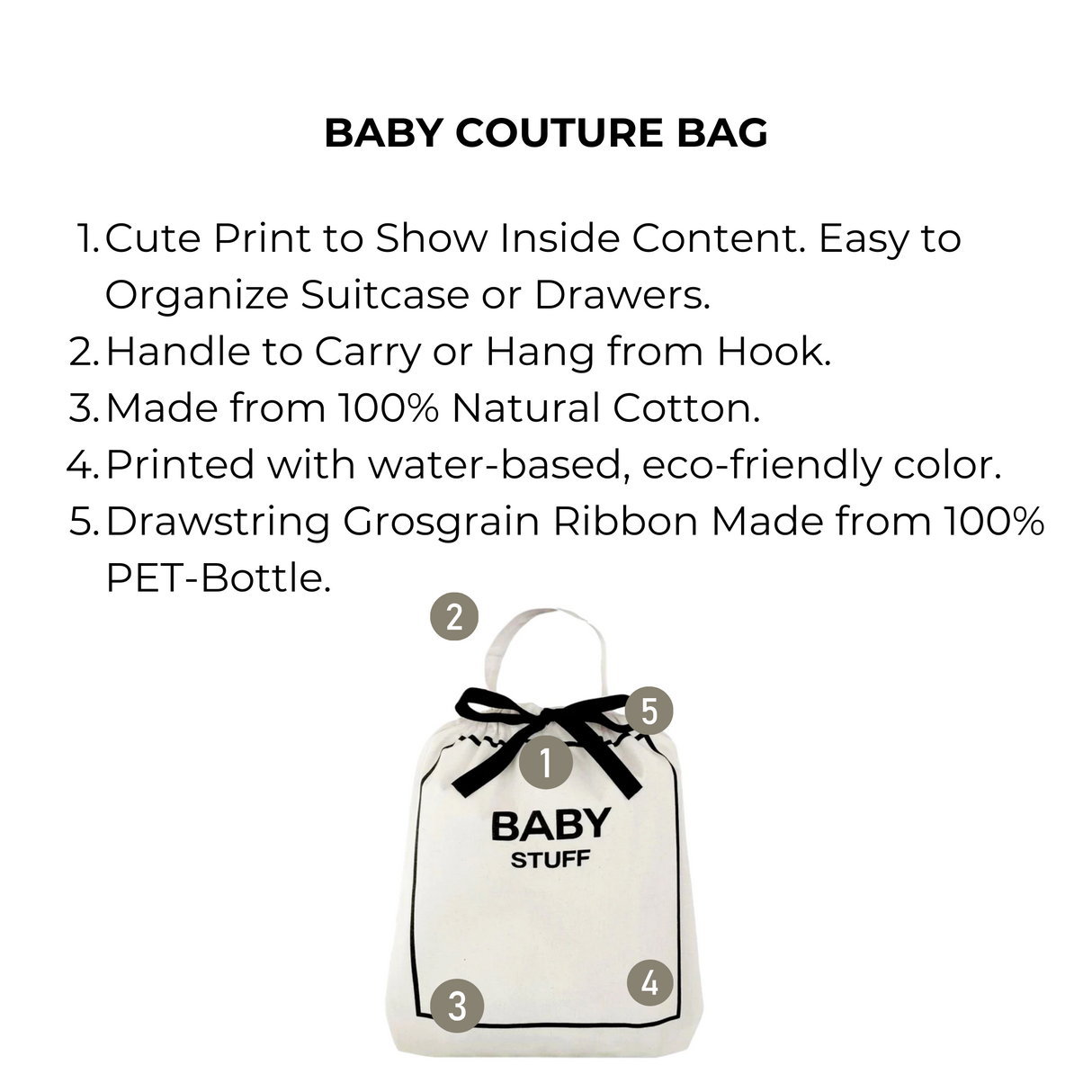 Baby Couture Bag, Cream From Bag-all