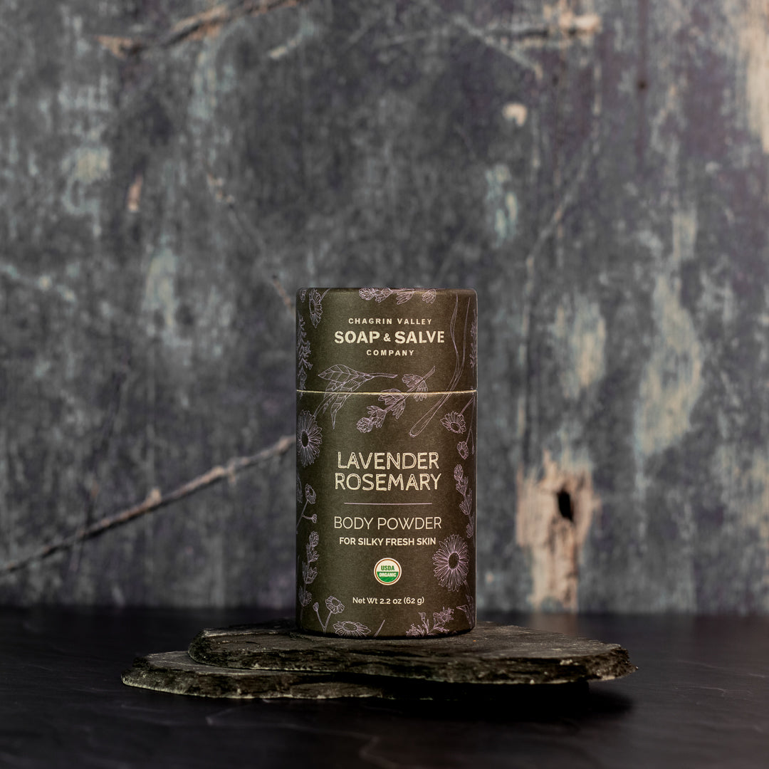 Body Powder: Lavender Rosemary From Chagrin Valley Soap & Salve