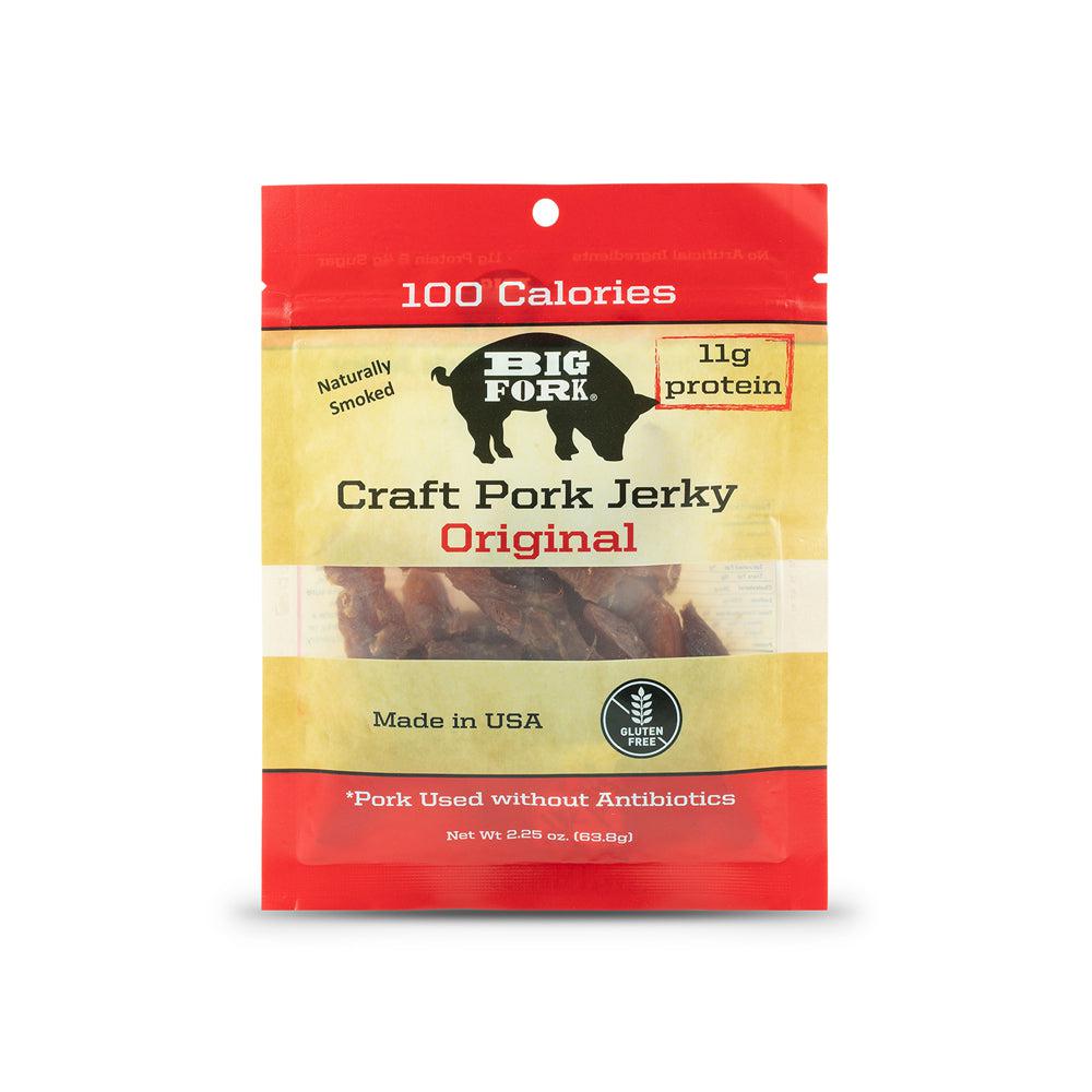 Craft Pork Jerky Sample - 1 pack of each flavor (3 total) from Big Fork Brands