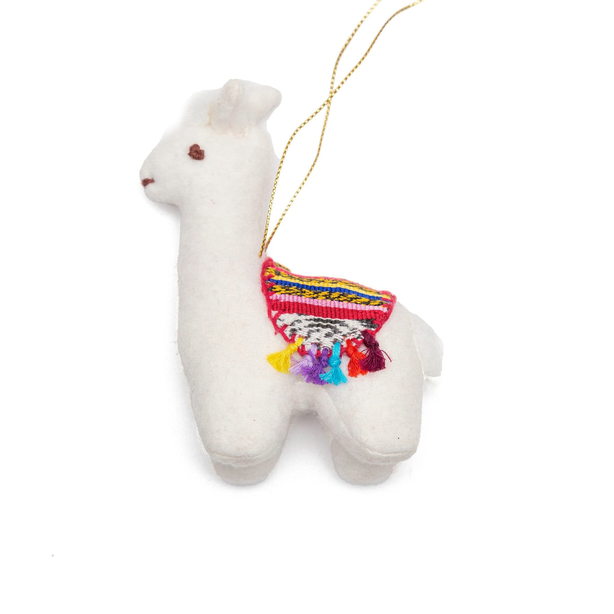 Felt Llama Ornament from Upavim Crafts