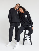 Our World Needs Jesus Black Unisex Sweatpant from Elevated Faith