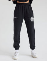 Our World Needs Jesus Black Unisex Sweatpant from Elevated Faith