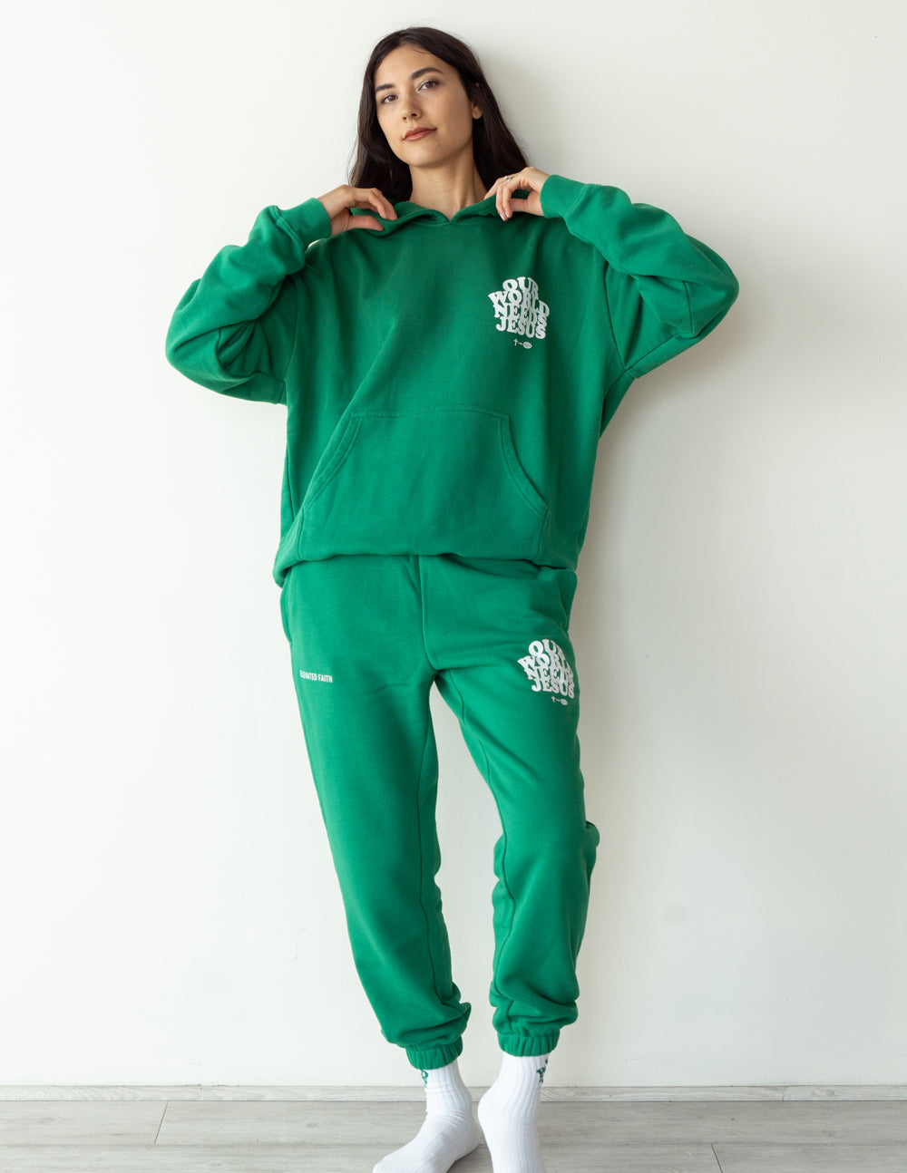 Our World Needs Jesus Unisex Sweatpant from Elevated Faith