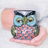 Stoneware Owl Mug from Upavim Crafts