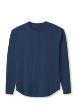 L/S Henley Curved Hem VX from Ten/10 Apparel