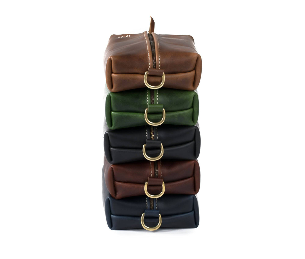Heirloom Toiletry Bag All for American from Lifetime Leather Co.