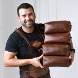 Toiletry Bag All for American from Lifetime Leather Co.