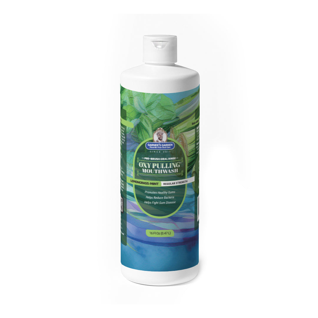 Oxy Pulling Mouthwash | Activated Charcoal | H2O2 from Garner's Garden