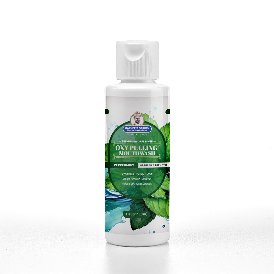 Oxy Pulling Mouthwash | Activated Charcoal | H2O2 from Garner's Garden
