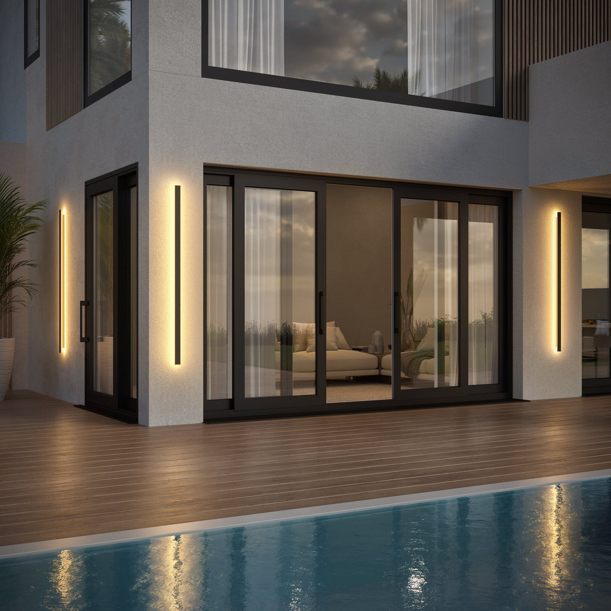 Svelte Smart Outdoor Lamp from Ozarké