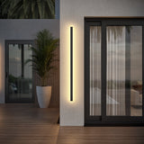 Svelte Outdoor Linear Lamp from Ozarké
