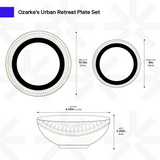 Urban Retreat Plates Set from Ozarké