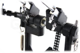 Double Kick Drum Pedal for Bass Drum by GRIFFIN - Deluxe Twin Set Foot Pedal - Quad Sided Beater Heads - Dual Pedal Two Chain Drive Hardware from GeekStands