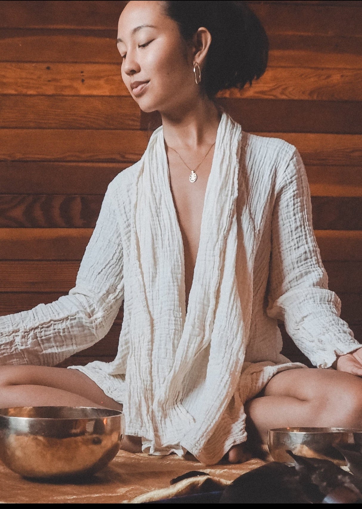 Lotus Wrap From Cotton Flower Clothing