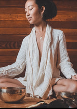 Lotus Wrap From Cotton Flower Clothing