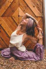 Natural Yoga Pant From Cotton Flower Clothing