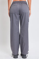 Women's Mid Rise Pull On Cargo Pants from YMI JEANS