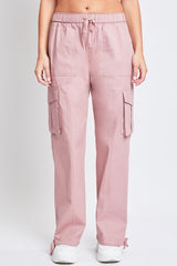 Women's Mid Rise Pull On Cargo Pants from YMI JEANS