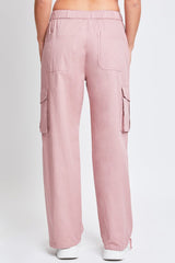 Women's Mid Rise Pull On Cargo Pants from YMI JEANS