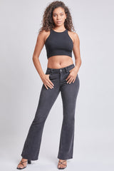 Women’s Sustainable WannaBettaButt Low Rise Flare Jeans Jacket From YMI JEANS