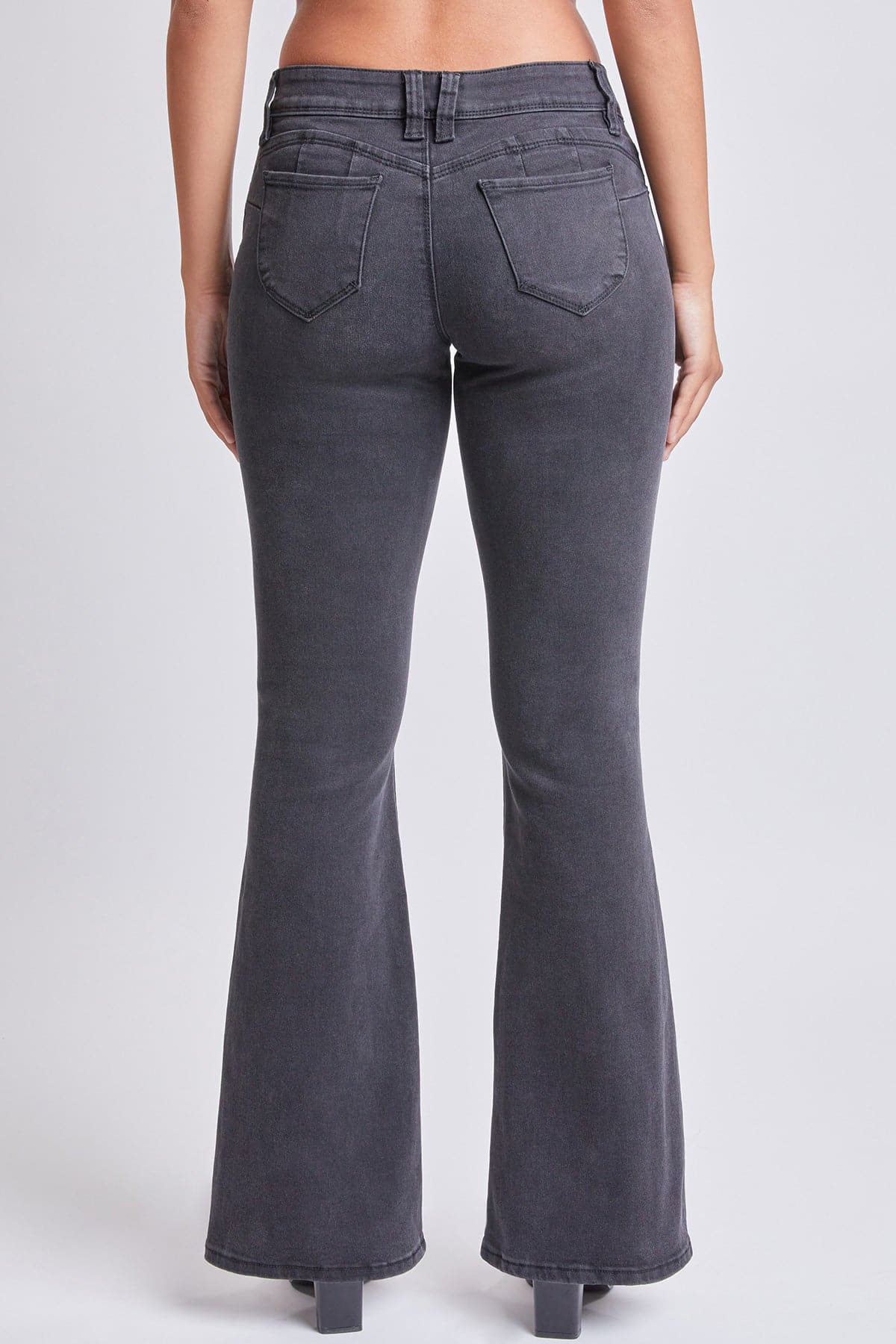 Women’s Sustainable WannaBettaButt Low Rise Flare Jeans Jacket From YMI JEANS