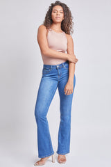 Women’s Sustainable WannaBettaButt Low Rise Flare Jeans Jacket From YMI JEANS