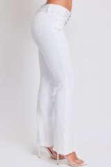 Women's Belted Flare Jeans From YMI JEANS