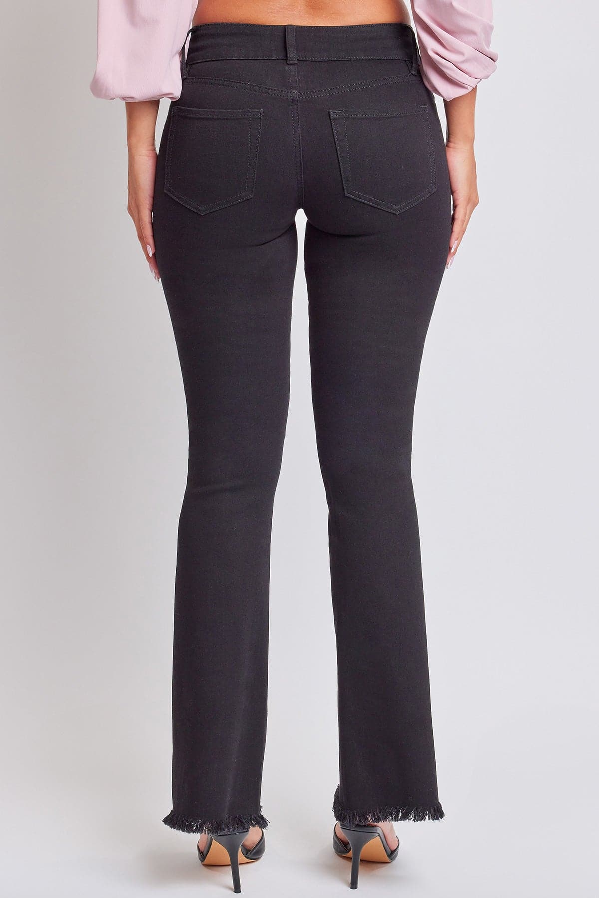 Women's Belted Flare Jeans From YMI JEANS