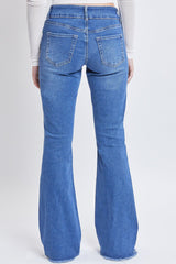 Women's Belted Flare Jeans From YMI JEANS