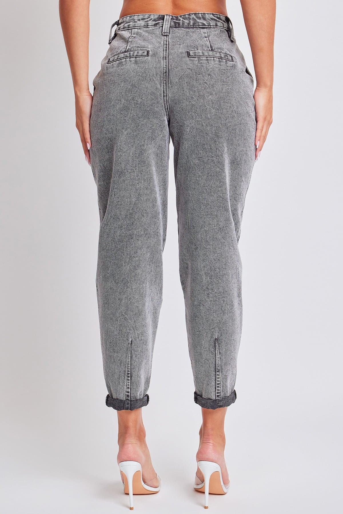 Women's Pleated Mom Jeans From YMI JEANS