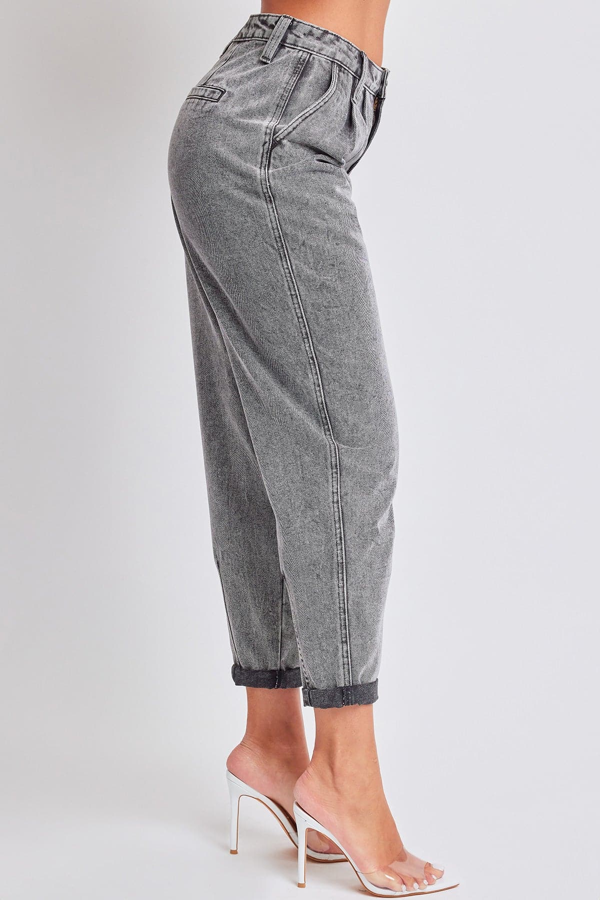 Women's Pleated Mom Jeans From YMI JEANS