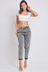 Women's Pleated Mom Jeans From YMI JEANS