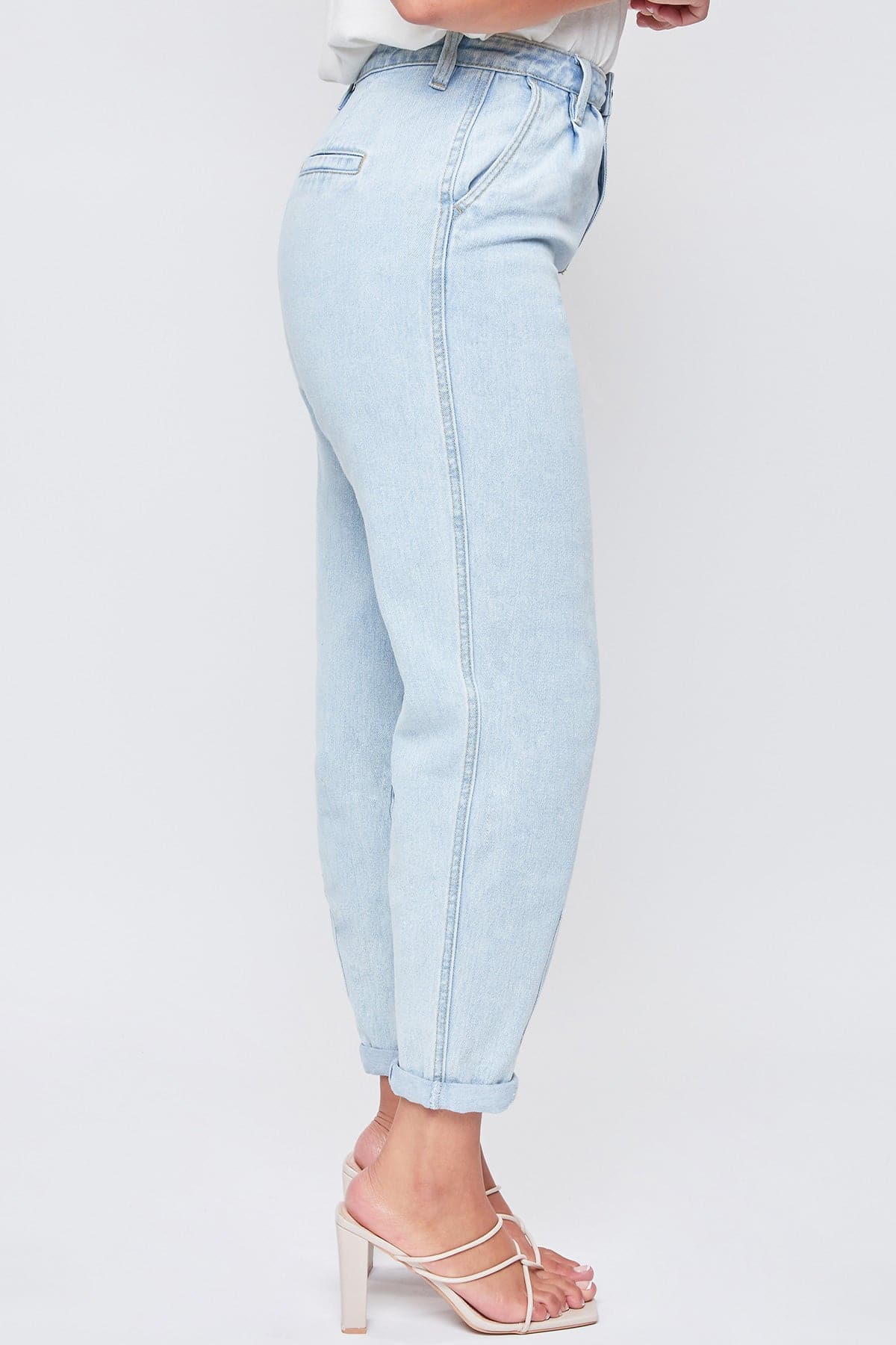 Women's Pleated Mom Jeans From YMI JEANS
